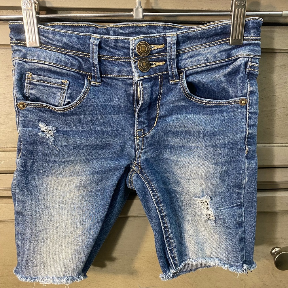 Blue denim shorts. Mudd size 7 girls